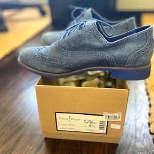 Cole Haan Alisa Oxford - 8.5 - Blue/Colbalt